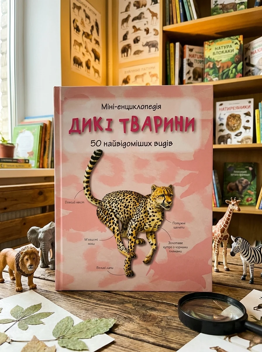 Міні-енциклопедія. Дикі тварини. 50 найвідоміших видів — фото 2
