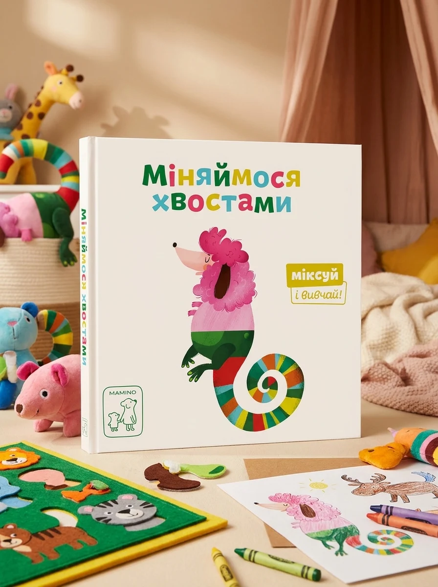 Міняймося хвостами. Міксуй і вивчай — Книги для малят