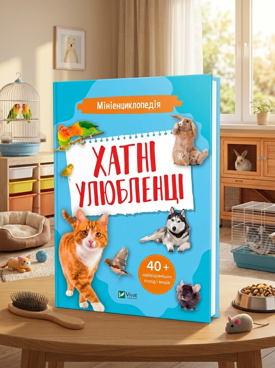 Мініенциклопедія. Хатні улюбленці | купити книгу онлайн
