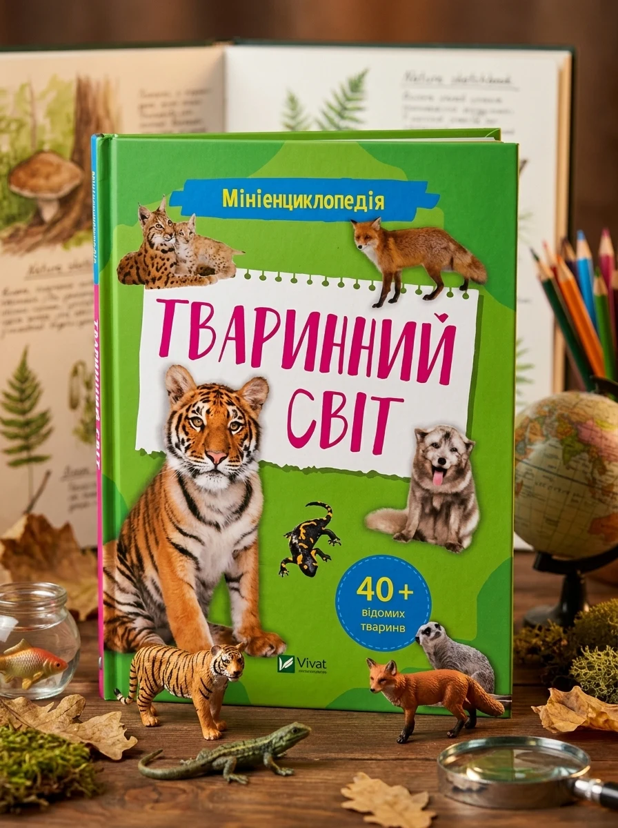 Мініенциклопедія. Тваринний світ | купити книгу онлайн