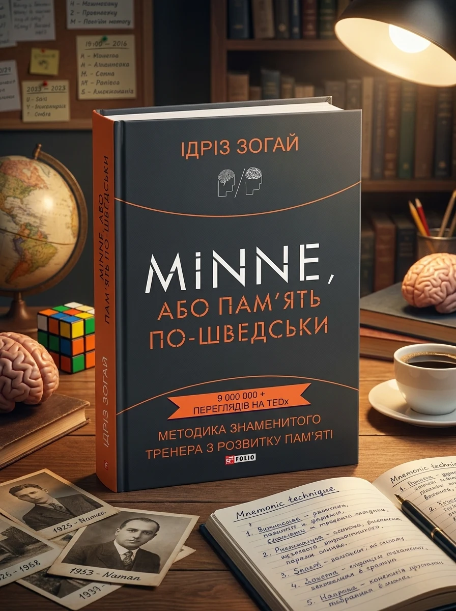 Minne, або Пам'ять по-шведськи. Методика знаменитого тренера з розвитку пам'яті | купити книгу онлайн