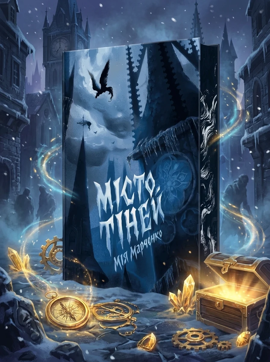 Місто тіней (із ілюстрованим зрізом) — Підліткове фентезі