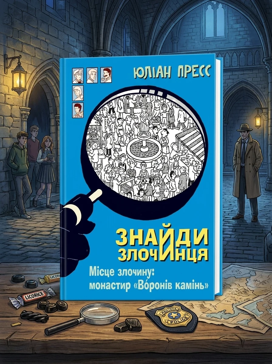 Місце злочину: монастир «Воронів камінь | купити книгу онлайн