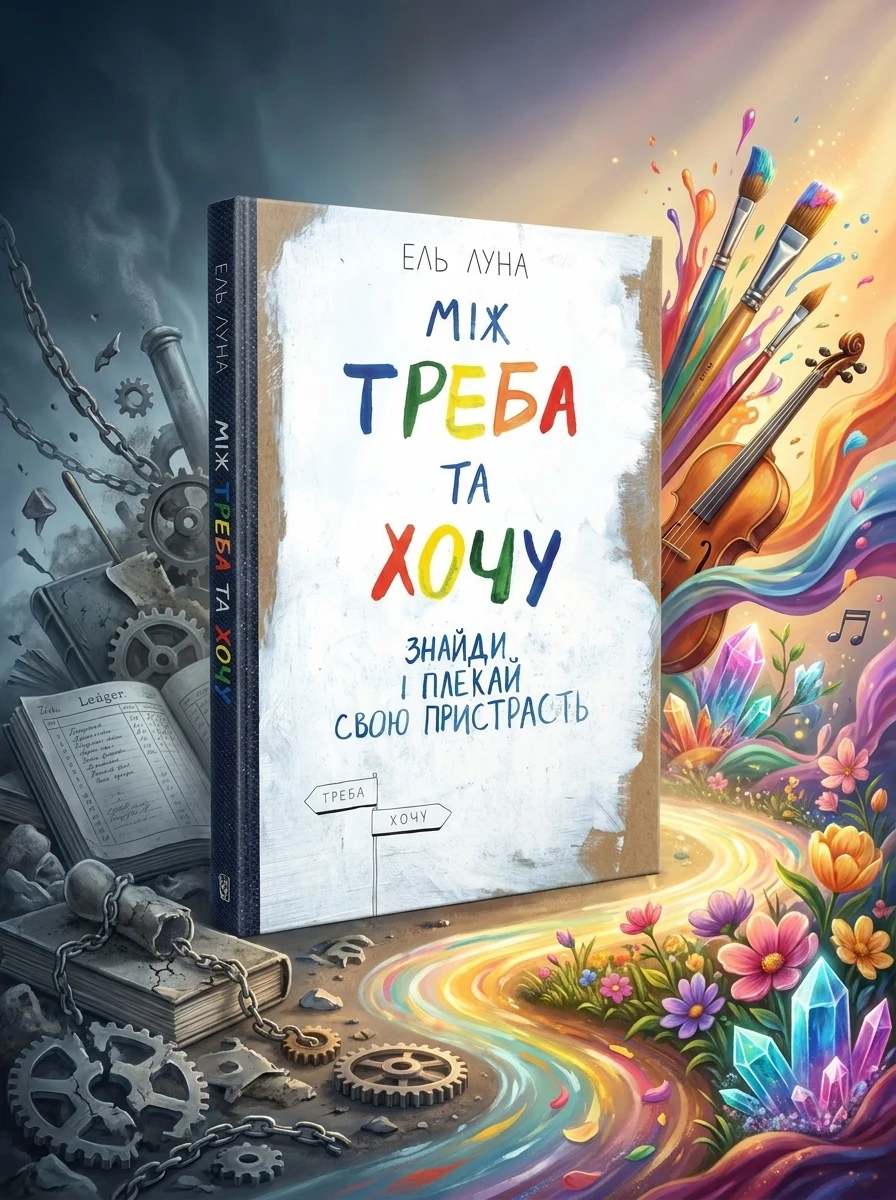 Між треба та хочу. Знайди і плекай свою пристрасть — Подарункові нонфікшн книги