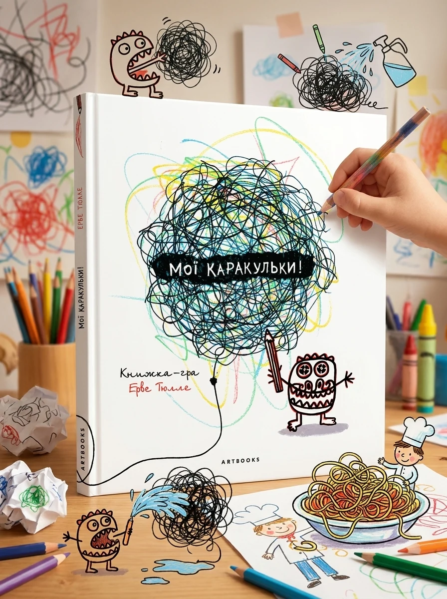 Мої каракульки. Книжка-гра — фото 2