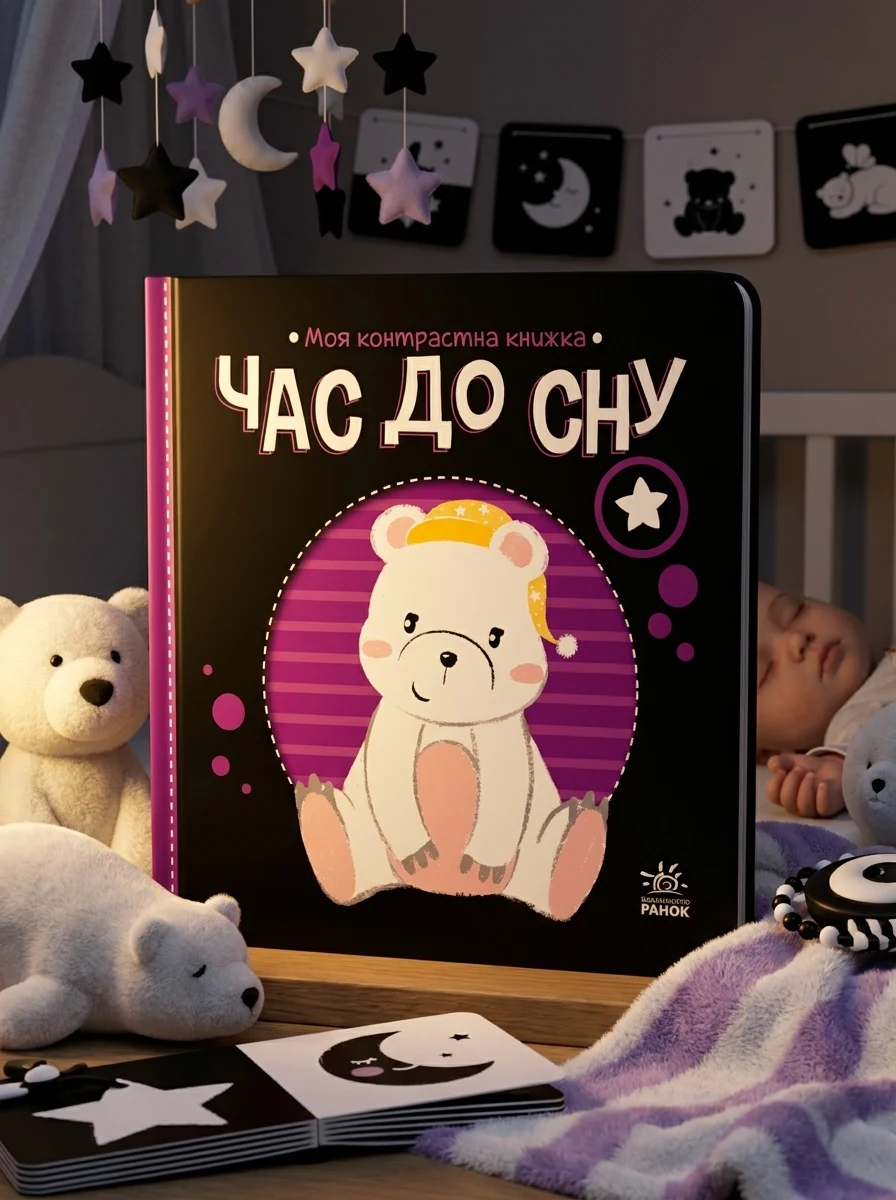 Моя контрастна книжка. Час до сну