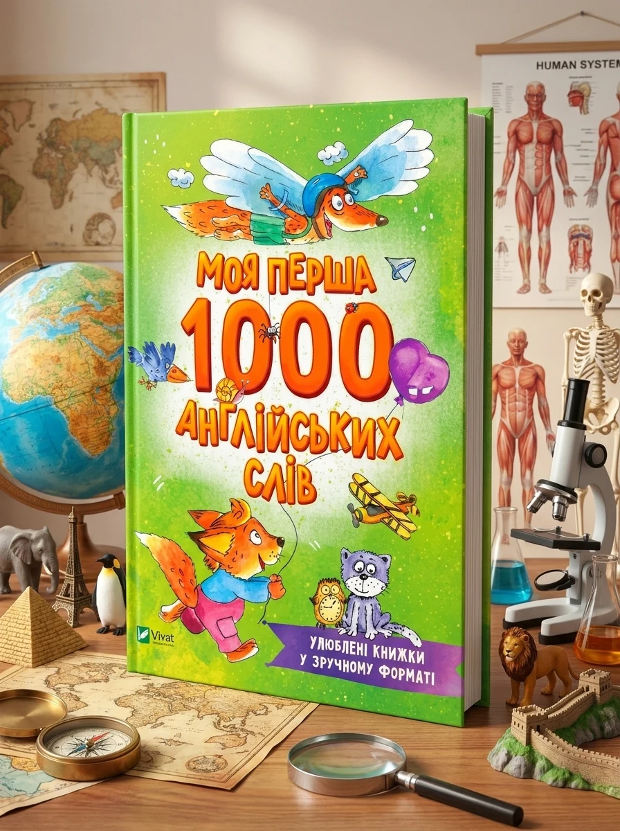 Моя перша 1000 англійських слів — Дитячі енциклопедії