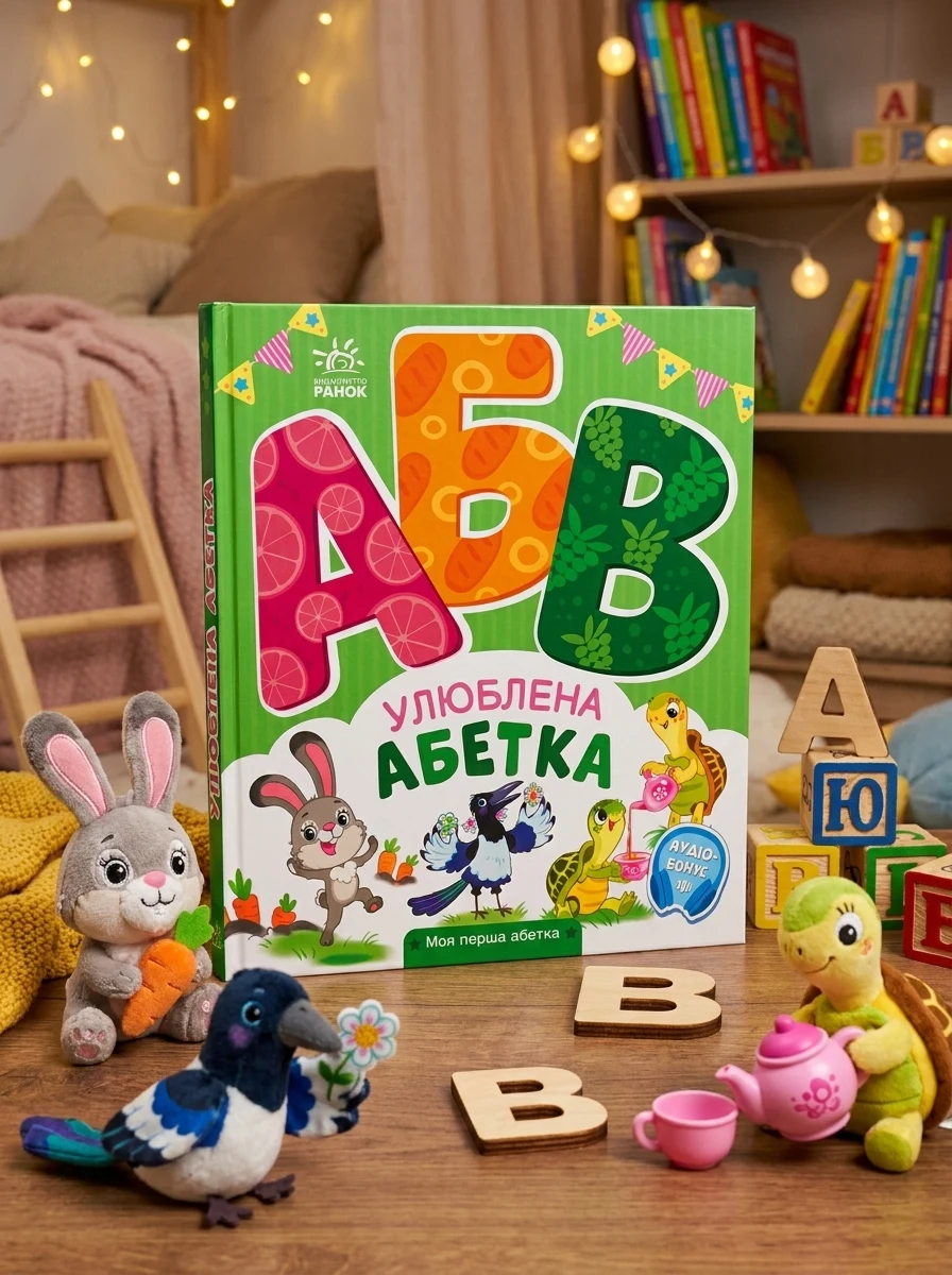 Моя перша абетка. Улюблена абетка — Розвивальні книги