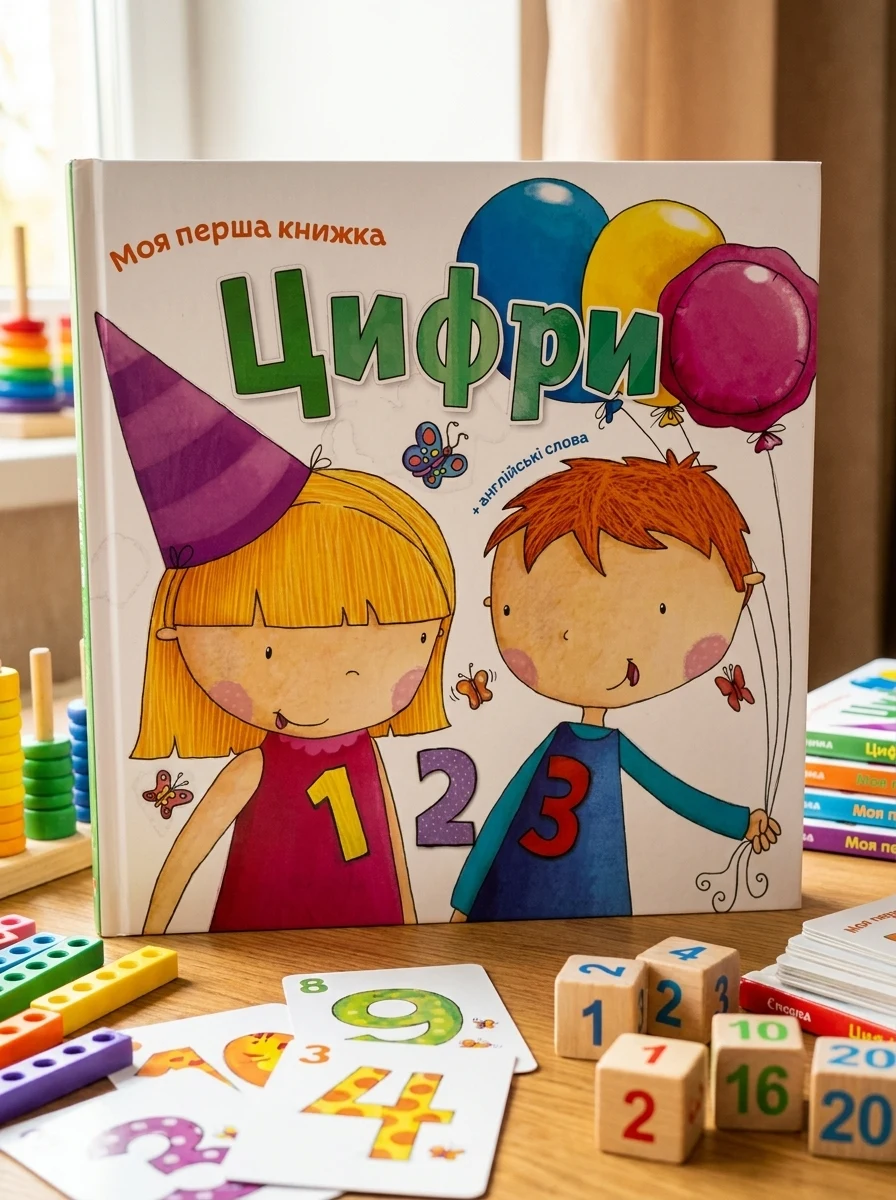 Моя перша книжка. Цифри — Розвивальні книги
