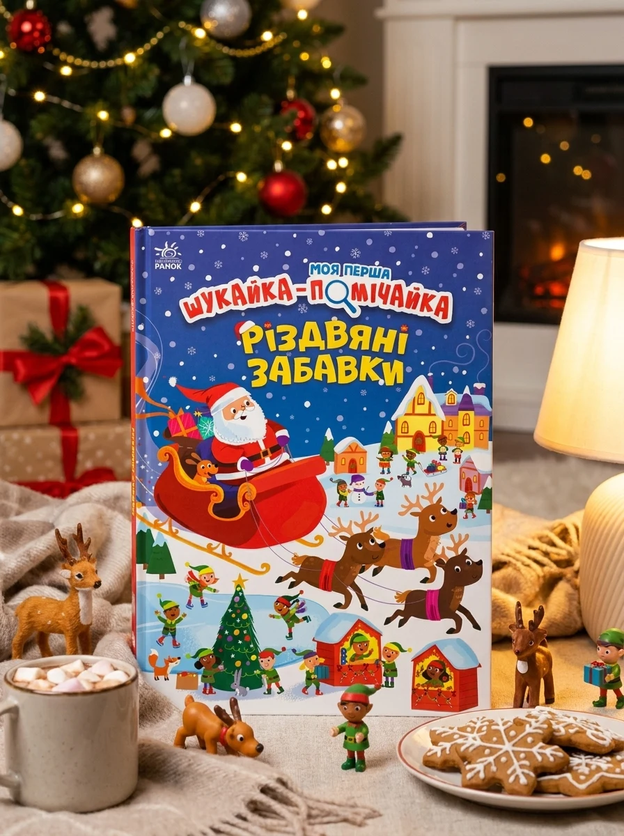 Моя перша шукайка-помічайка. Різдвяні забавки — фото 2