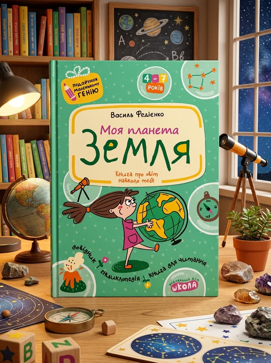 Моя планета Земля (Подарунок маленькому генію) — Дитячі енциклопедії