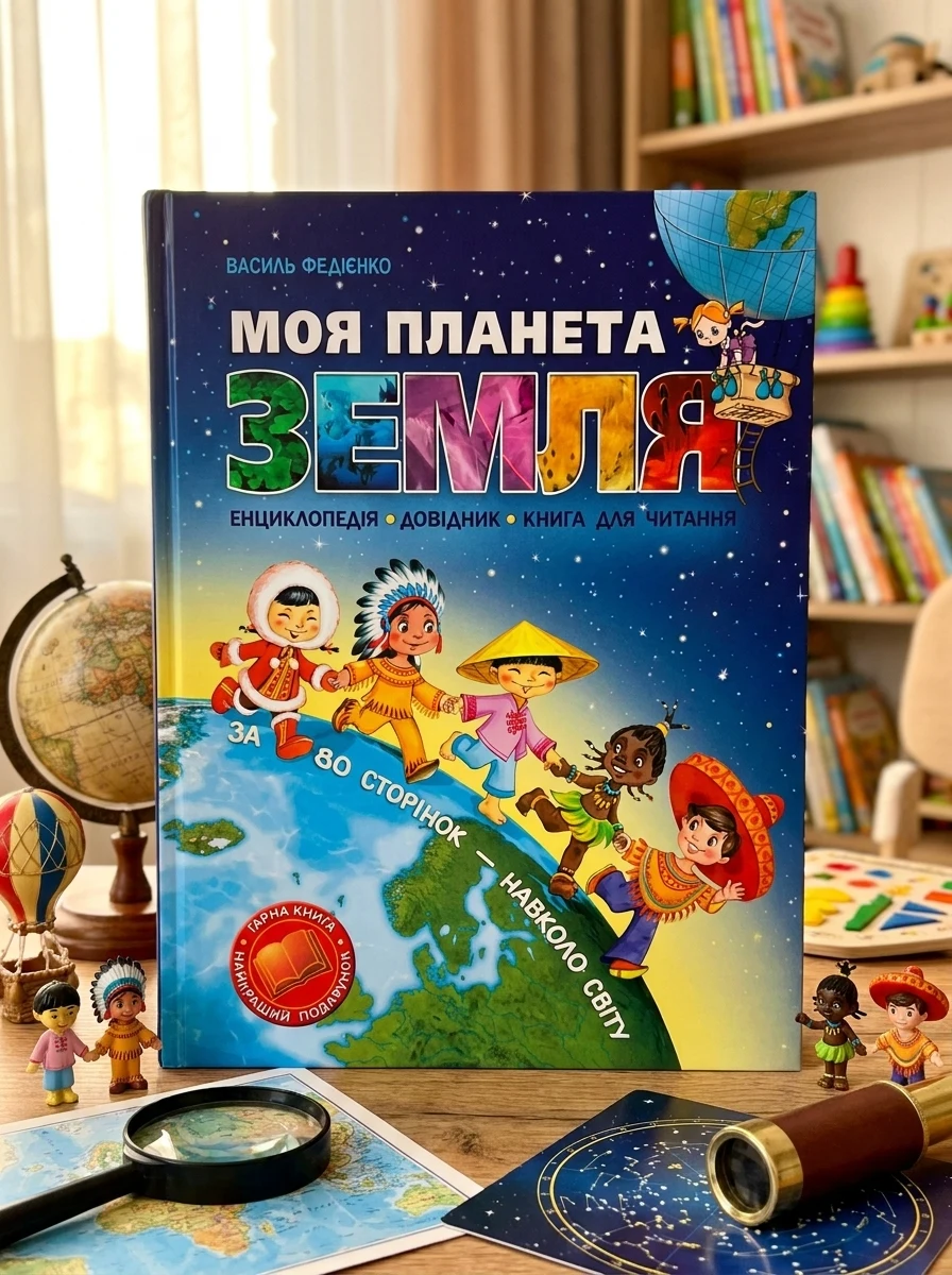 Моя планета Земля — Пізнавальні книги для дітей