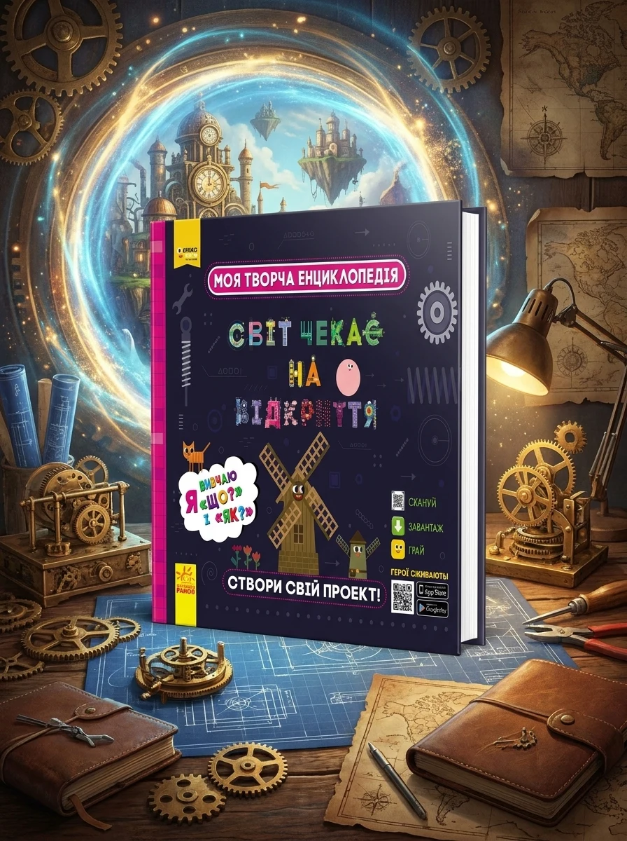 Моя творча енциклопедія. Я вивчаю Що? і Як? — Дитячі енциклопедії