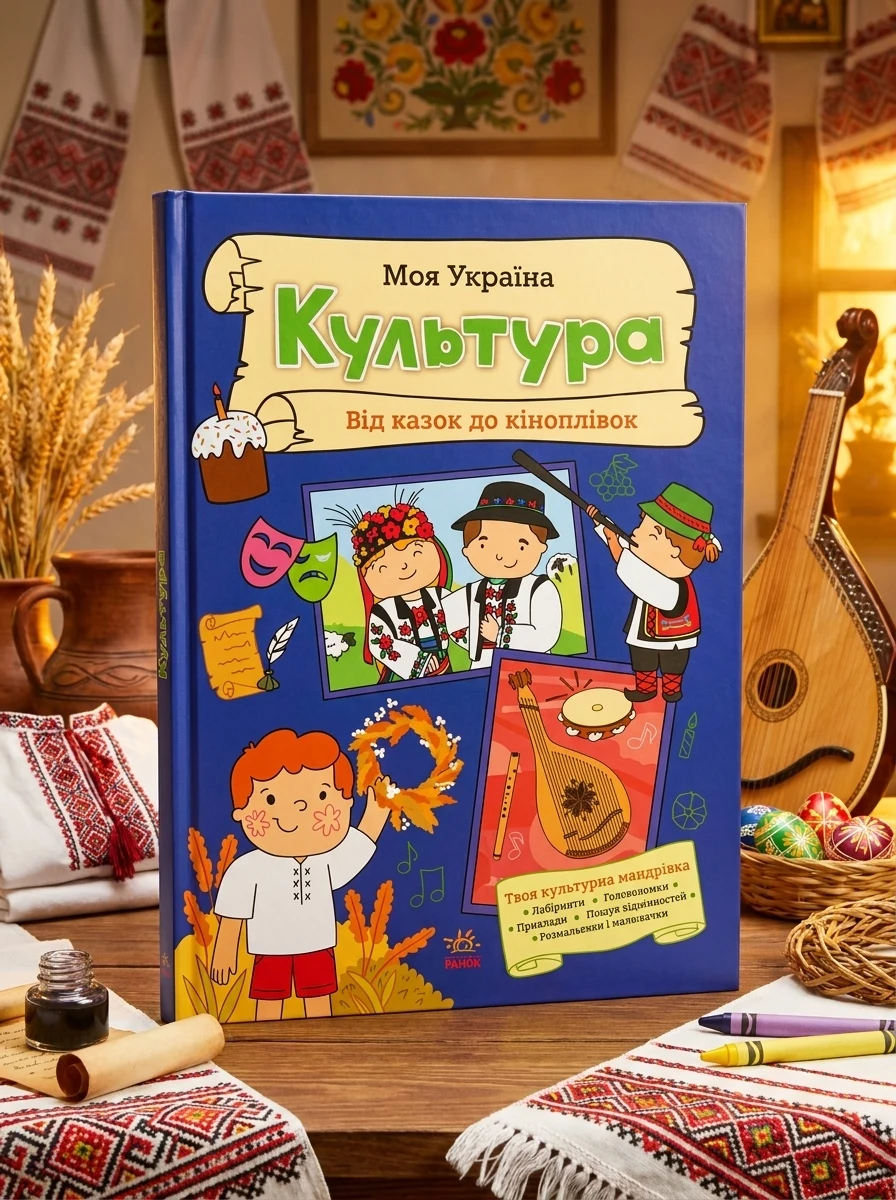 Моя Україна. Культура від казок до кіноплівки — Книги-іграшки