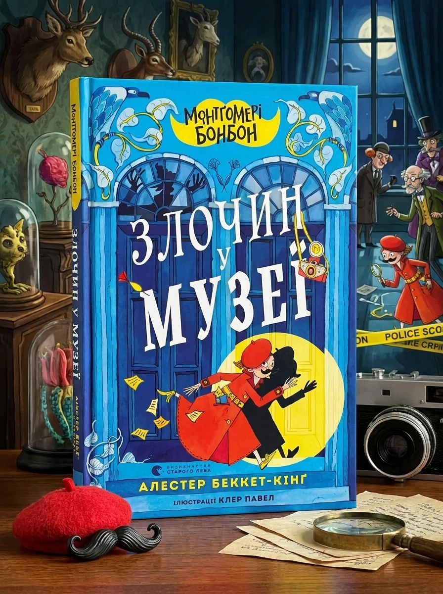 Монтґомері Бонбон. Злочин у музеї — Дитячі детективи