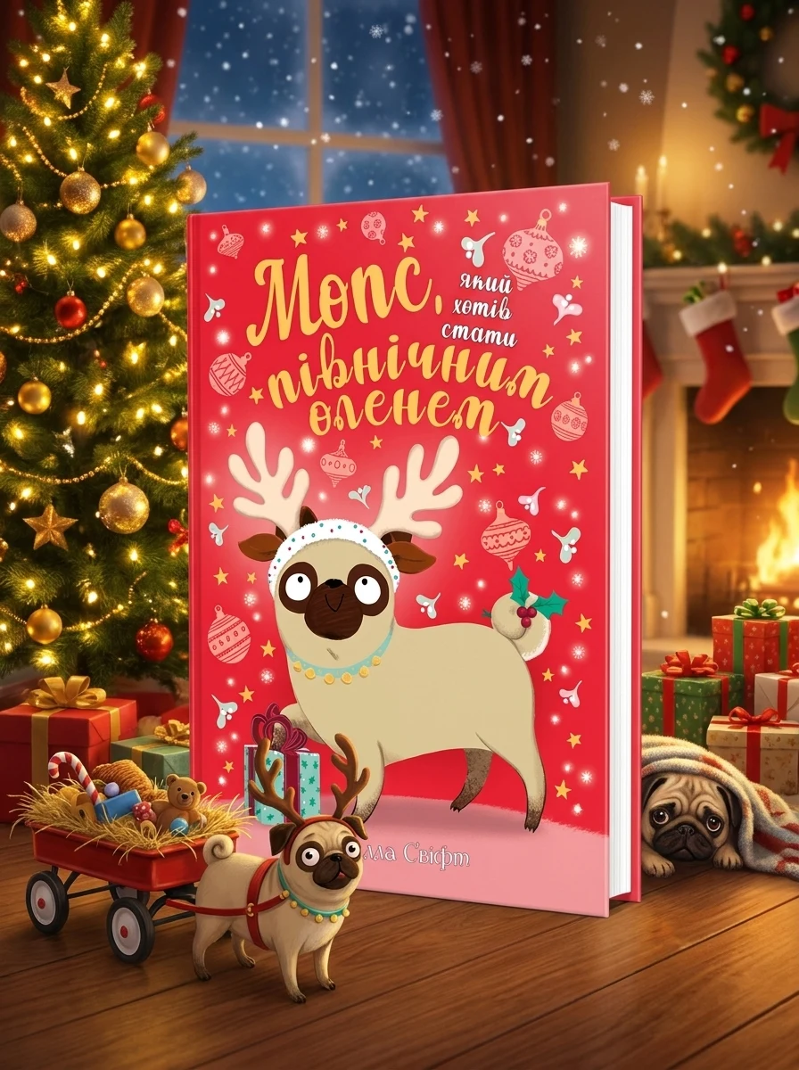 Мопс, який хотів стати північним оленем