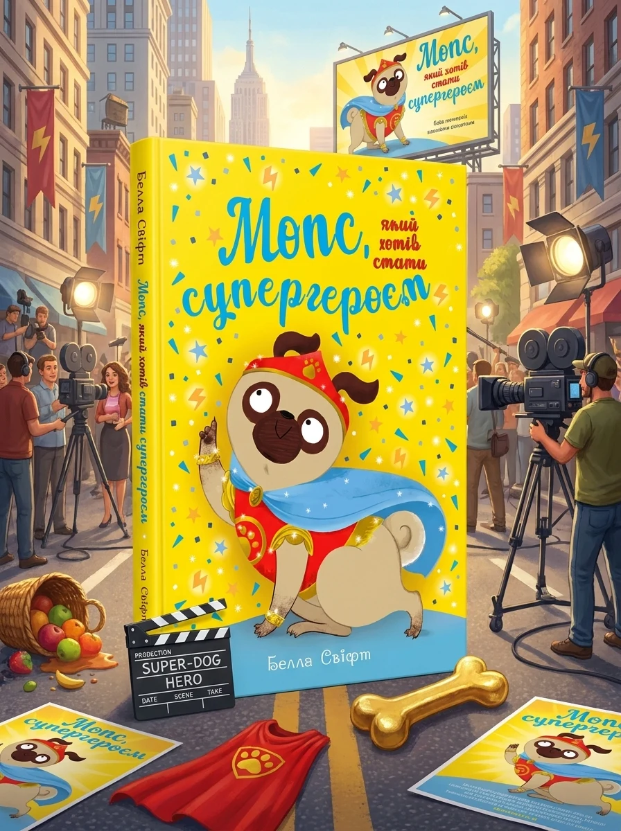 Мопс, який хотів стати супергероєм