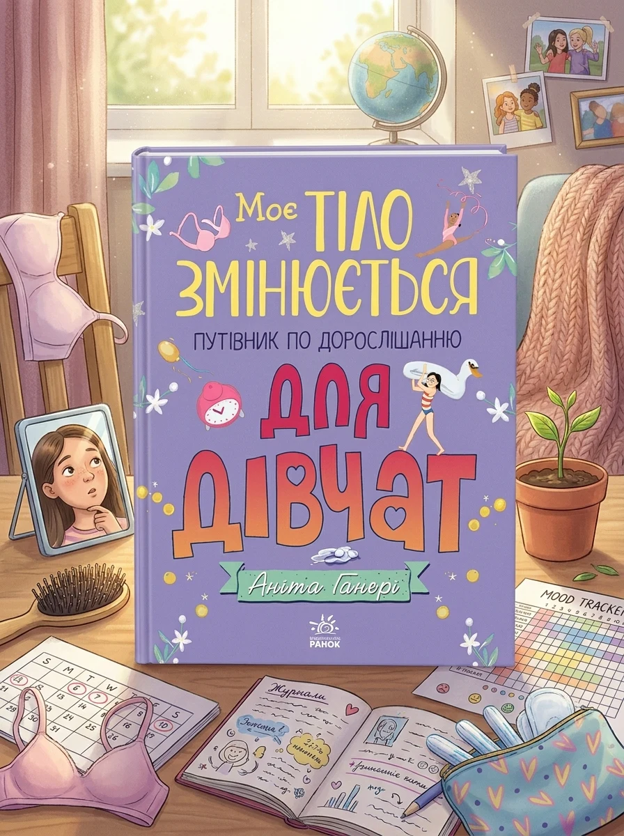 Моє тіло змінюється. Путівник по дорослішанню для дівчат — Дитячі енциклопедії