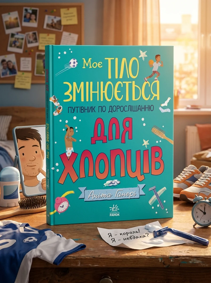 Моє тіло змінюється. Путівник по дорослішанню для хлопців