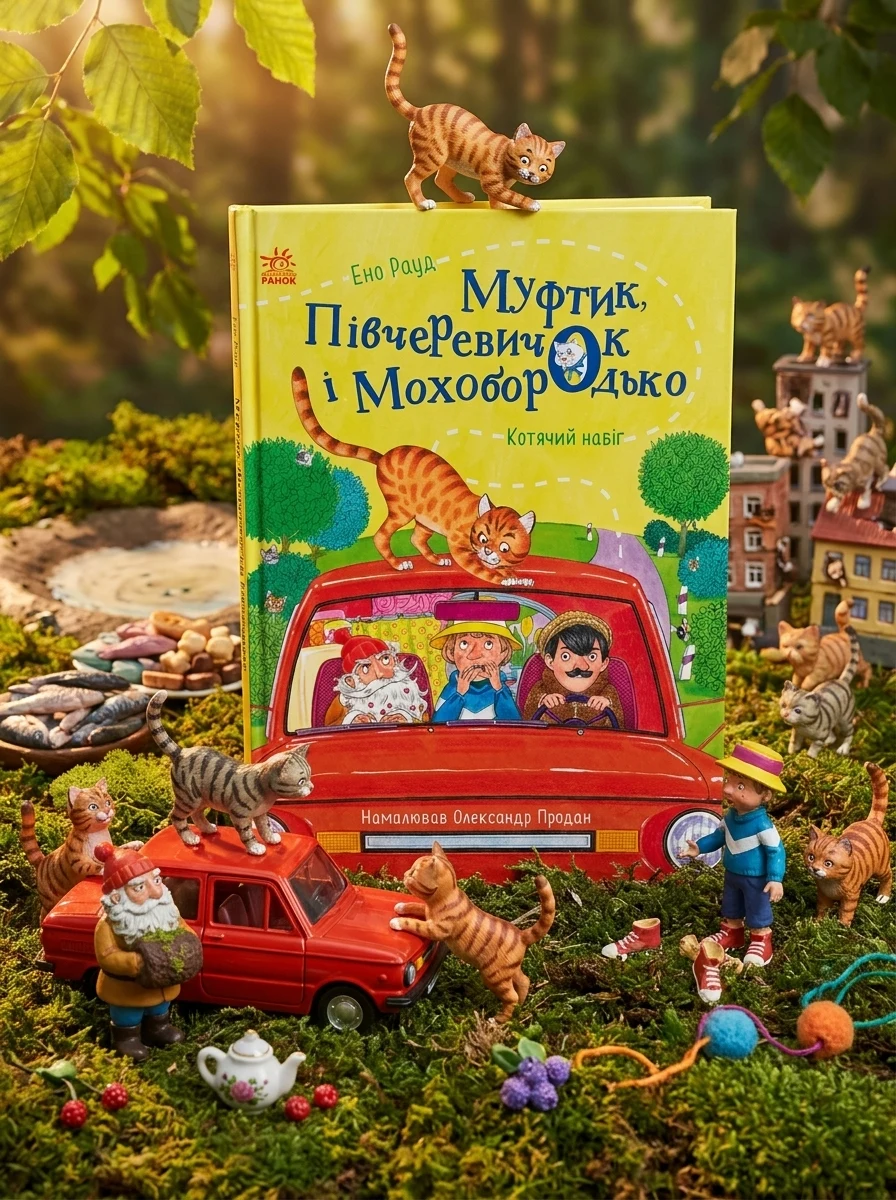 Муфтик, Півчеревичок і Мохобородько. Котячий набіг — Дитяча фантастика