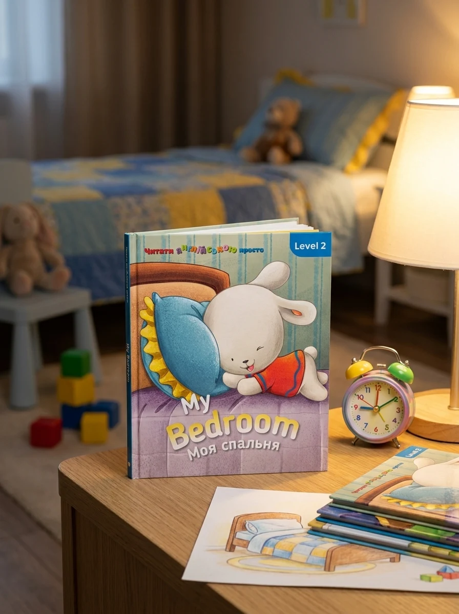 My Bedroom. Моя спальня. Level 2 — Розвивальні книги