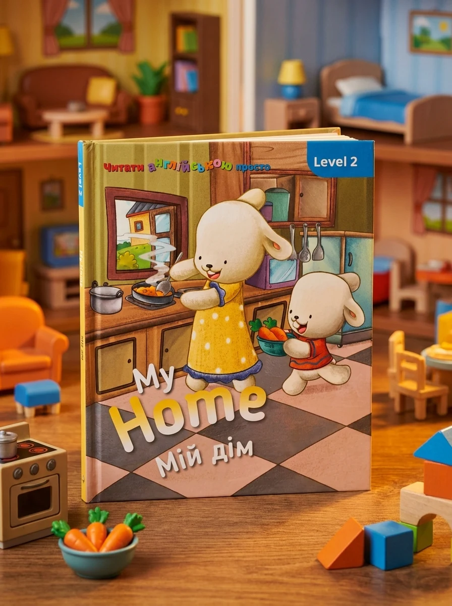 My Home. Мій дім. Level 2 — Розвивальні книги