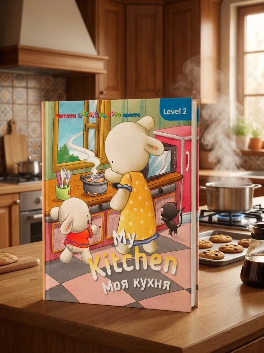 My kitchen. Моя кухня. Level 2 — Розвивальні книги