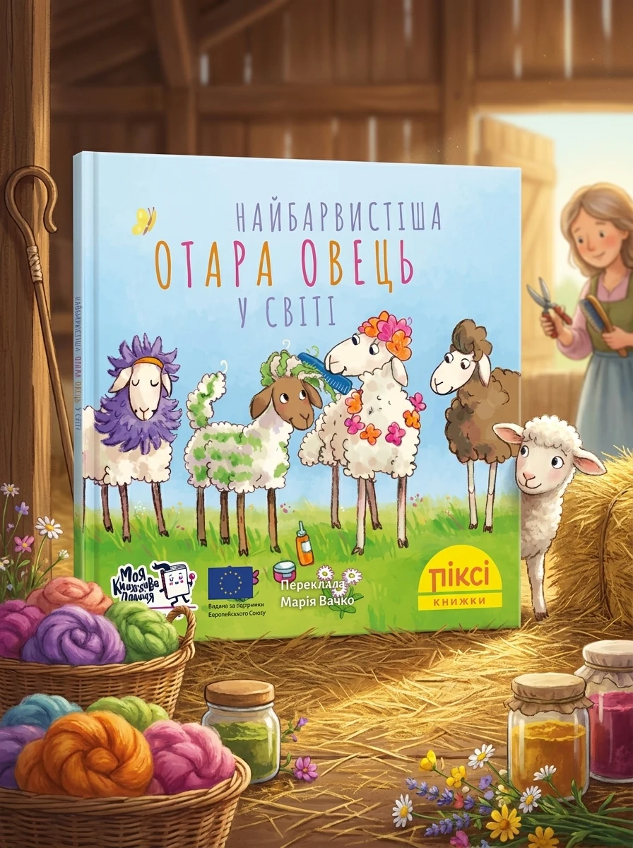 Найбарвистіша отара овець у світі — фото 2