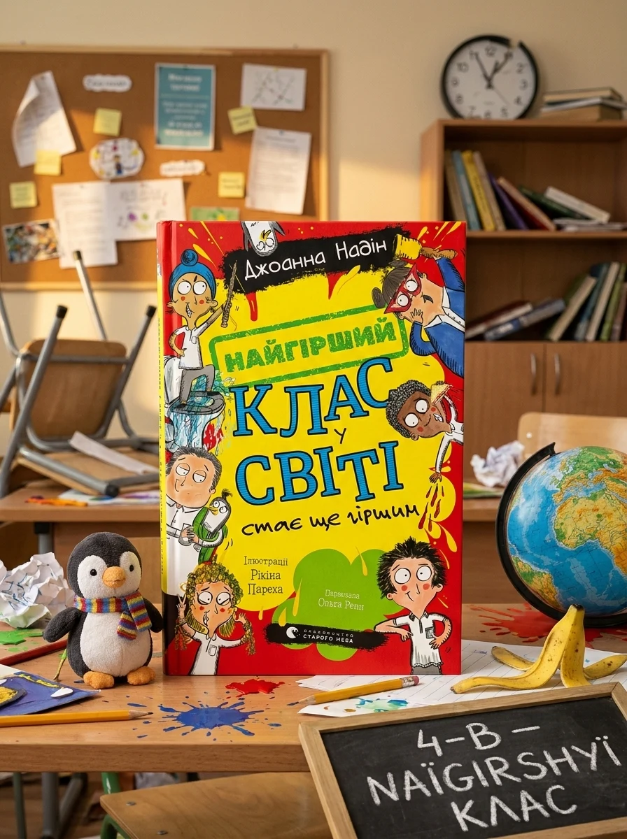 Найгірший клас у світі стає ще гіршим — Дитяча проза