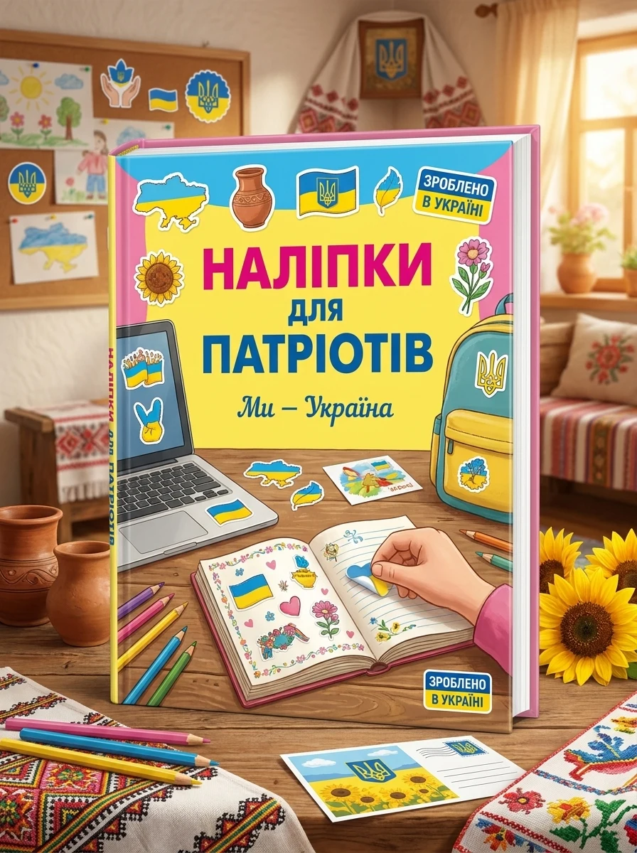 Наліпки для патріотів. Ми — Україна — Дитячі наліпки
