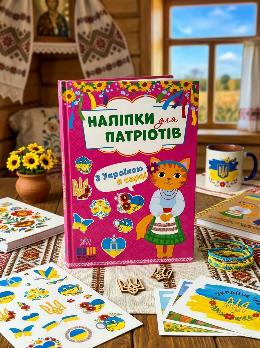 Наліпки для патріотів. З Україною в серці — Дитячі наліпки