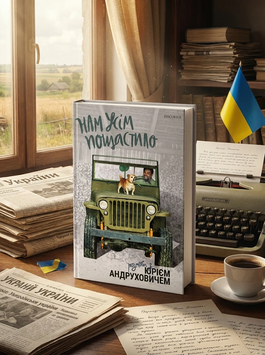 Нам усім пощастило. Розмови з Юрієм Андруховичем — Сучасна українська проза