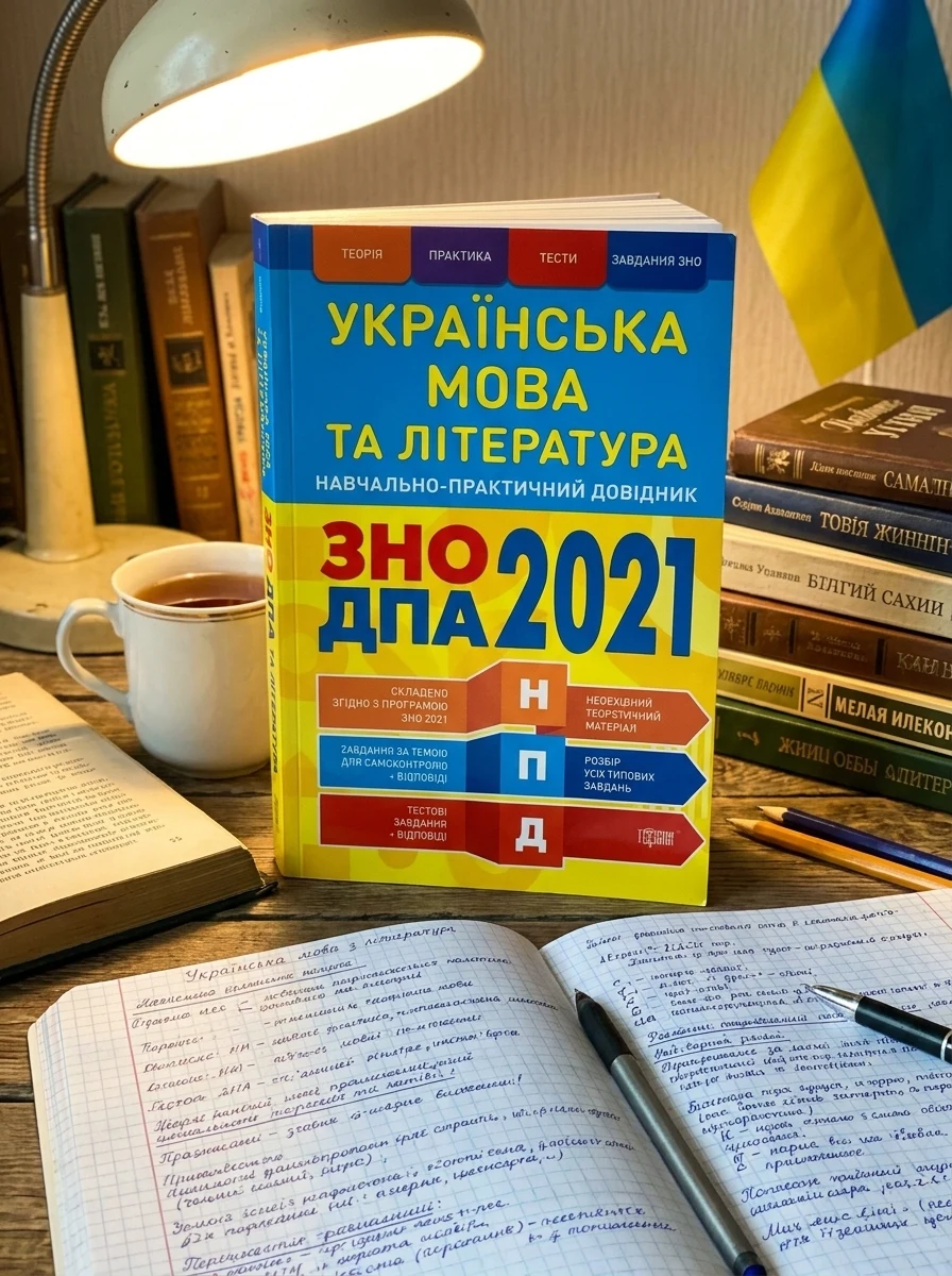 Навчально-практичний довідник. Українська мова та література. ЗНО, ДПА 2021 — Підготовка до школи