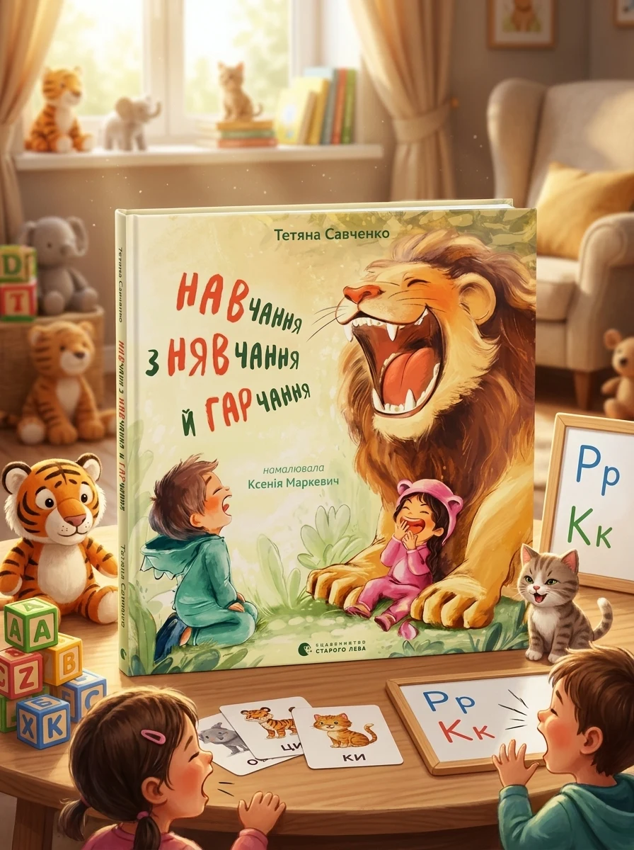 Навчання з нявчання й гарчання — Дитячі вірші