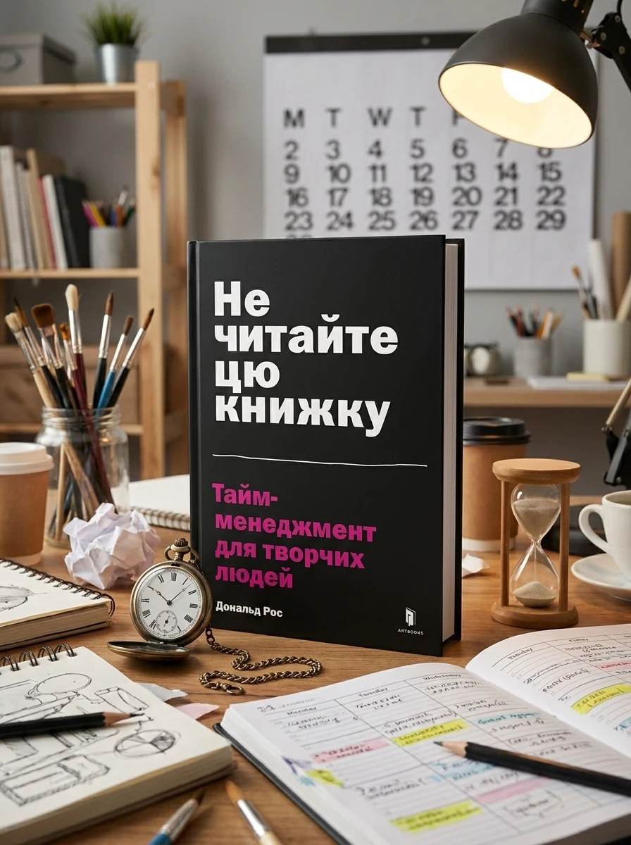 Не читайте цю книжку. Тайм-менеджмент для творчих людей | купити книгу онлайн