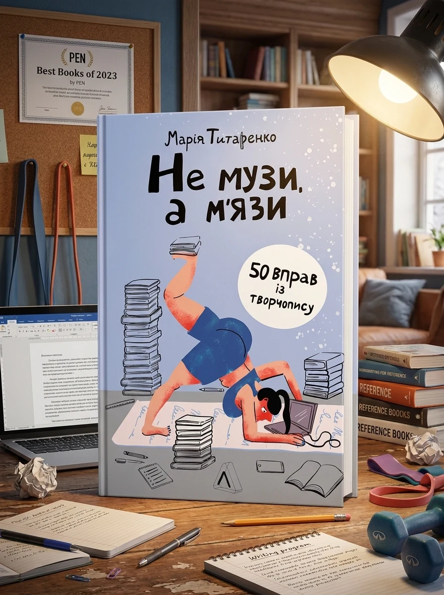 Не музи, а м'язи. 50 вправ із творчопису — Саморозвиток та мотивація