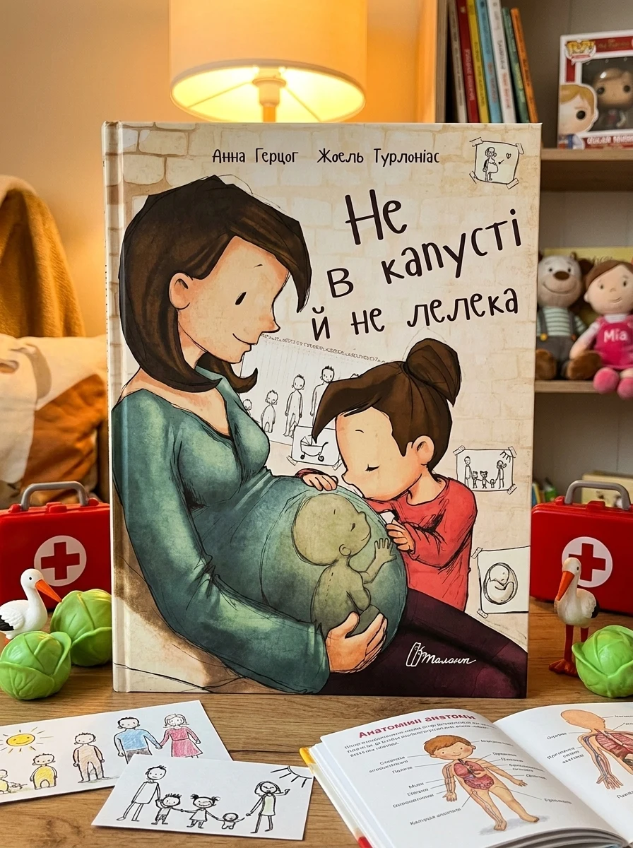 Не в капусті й не лелека — Пізнавальні книги для дітей