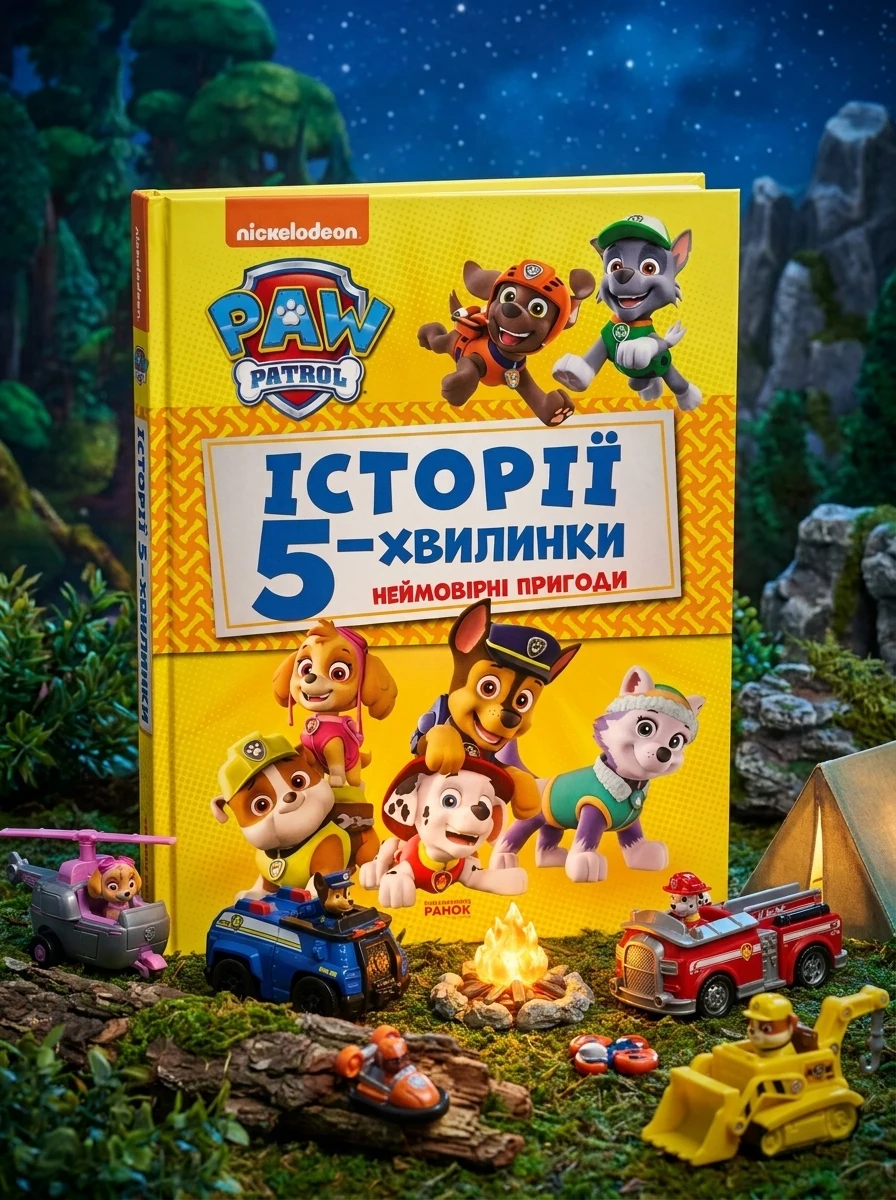 Неймовірні пригоди Щенячого Патруля. Історії 5-хвилинки — Дитяча фантастика