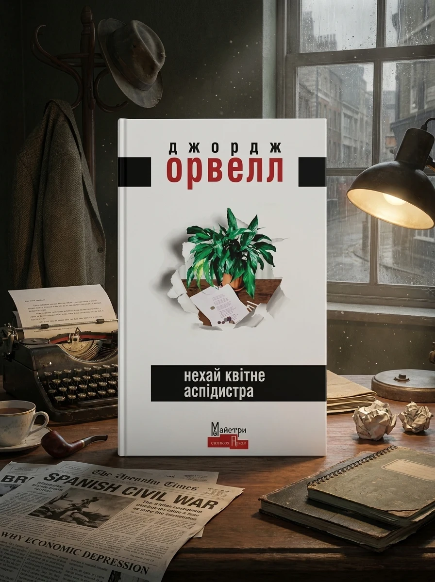 Нехай квітне аспідистра — Класична зарубіжна проза