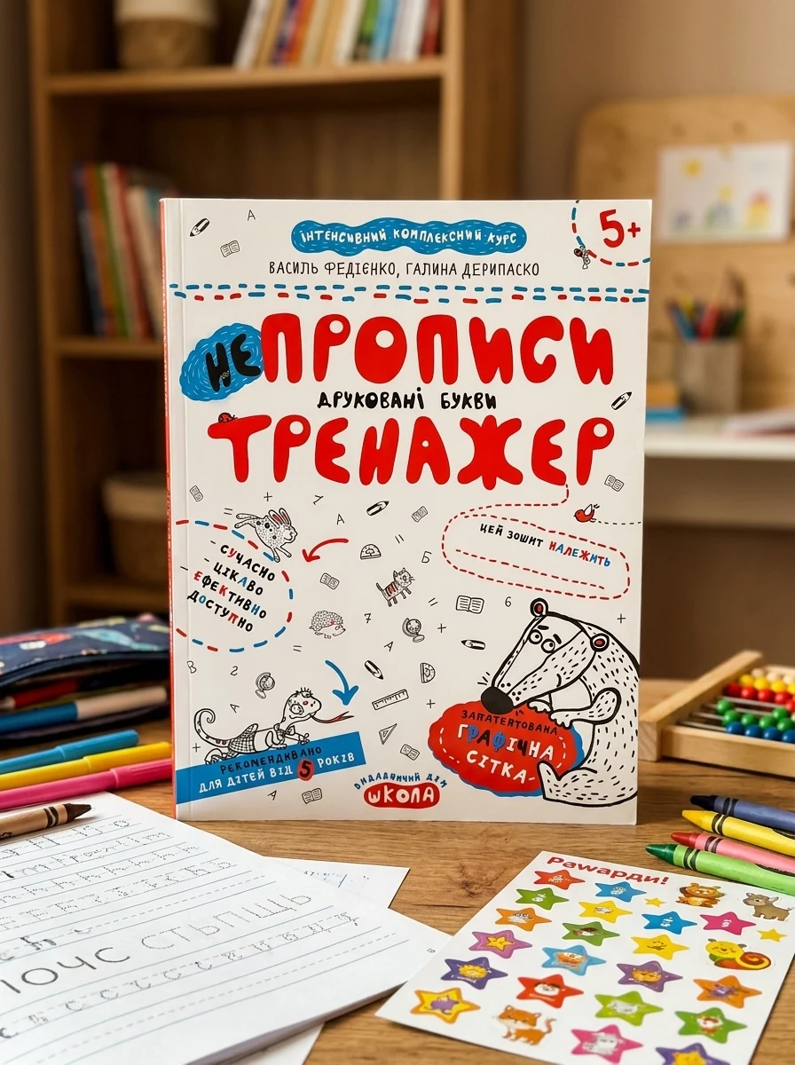 Непрописи. Друковані букви — Підготовка до школи