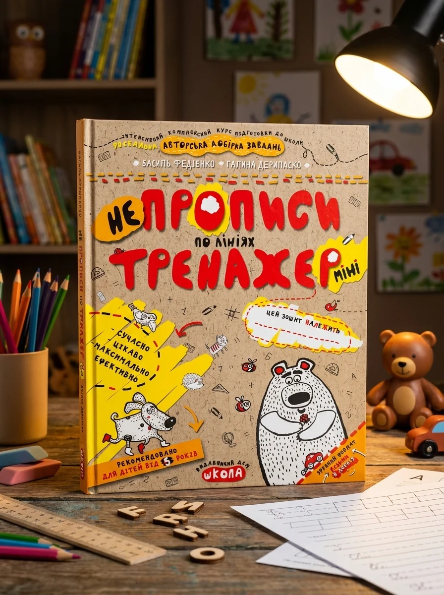 Непрописи по лініях міні — Розвивальні книги