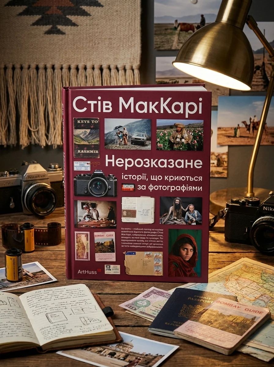 Нерозказане: історії, що криються за фотографіями — Подарункові нонфікшн книги