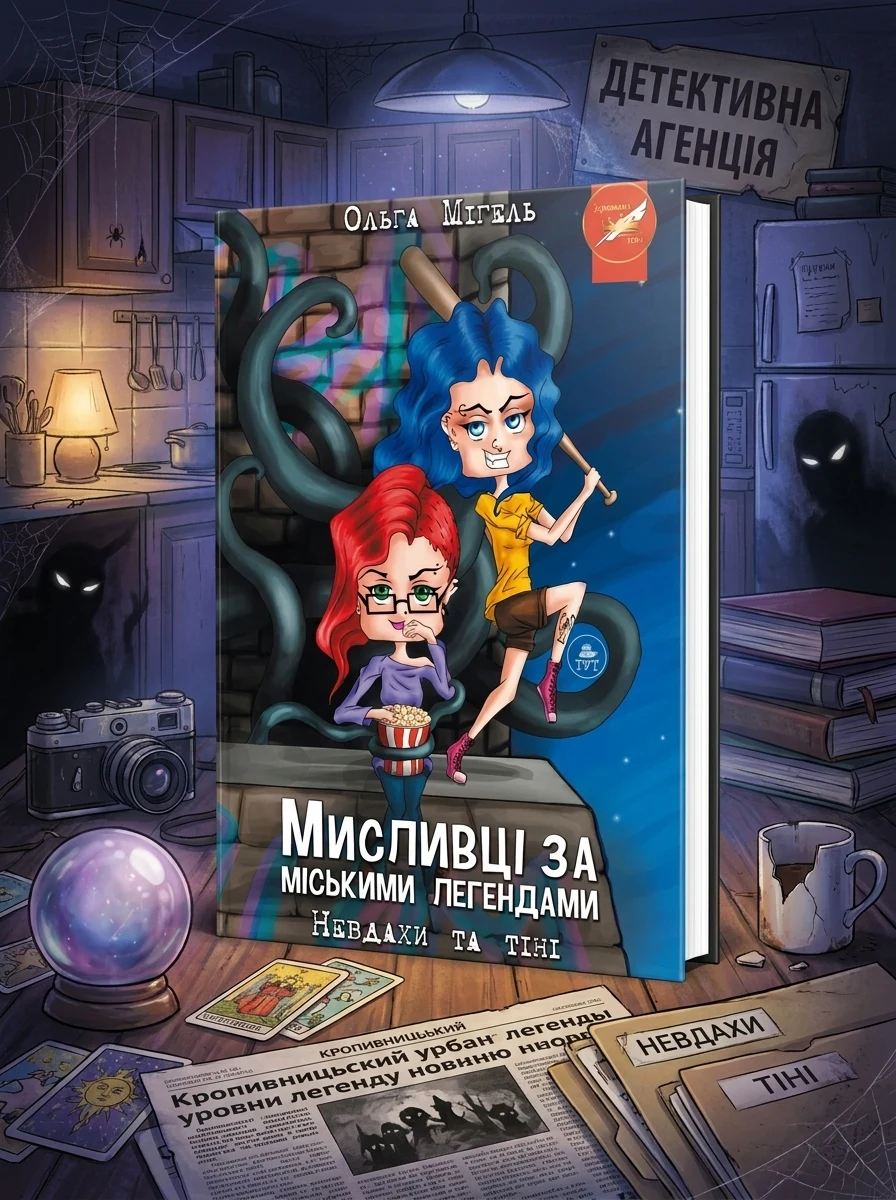 Невдахи та тіні — обкладинка №1 — Підліткове фентезі