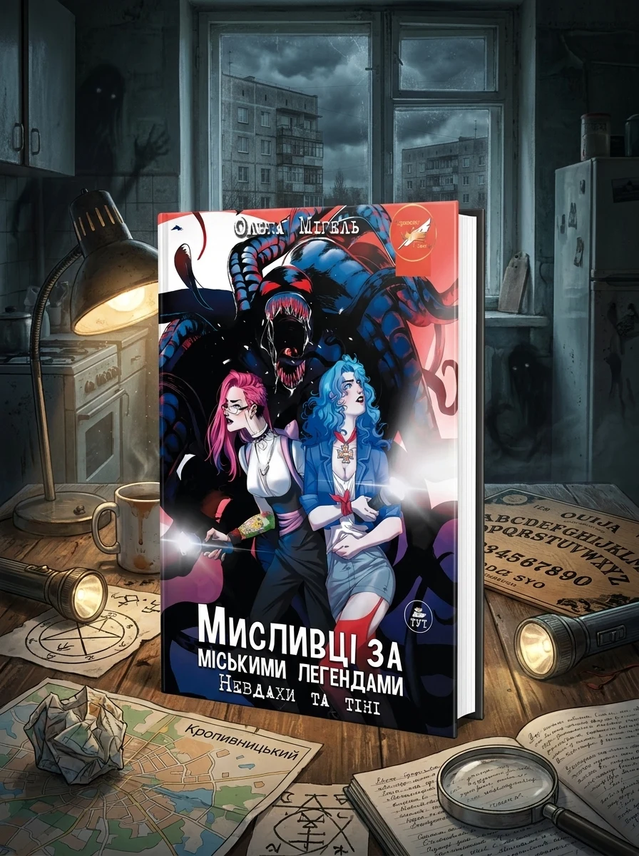 Невдахи та тіні — обкладинка №2 — Підліткове фентезі