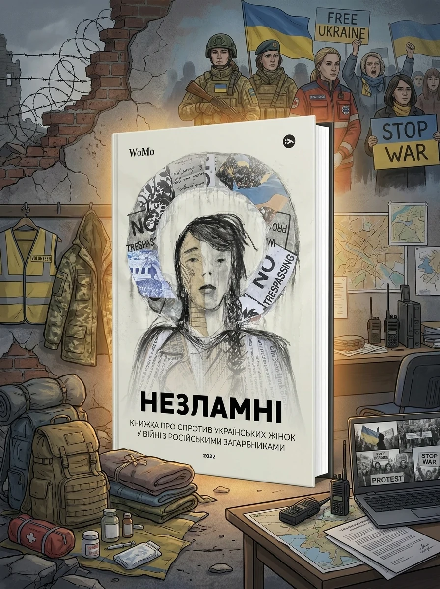 Незламні. Книжка про спротив українських жінок у війні з російськими загарбниками | купити книгу онлайн