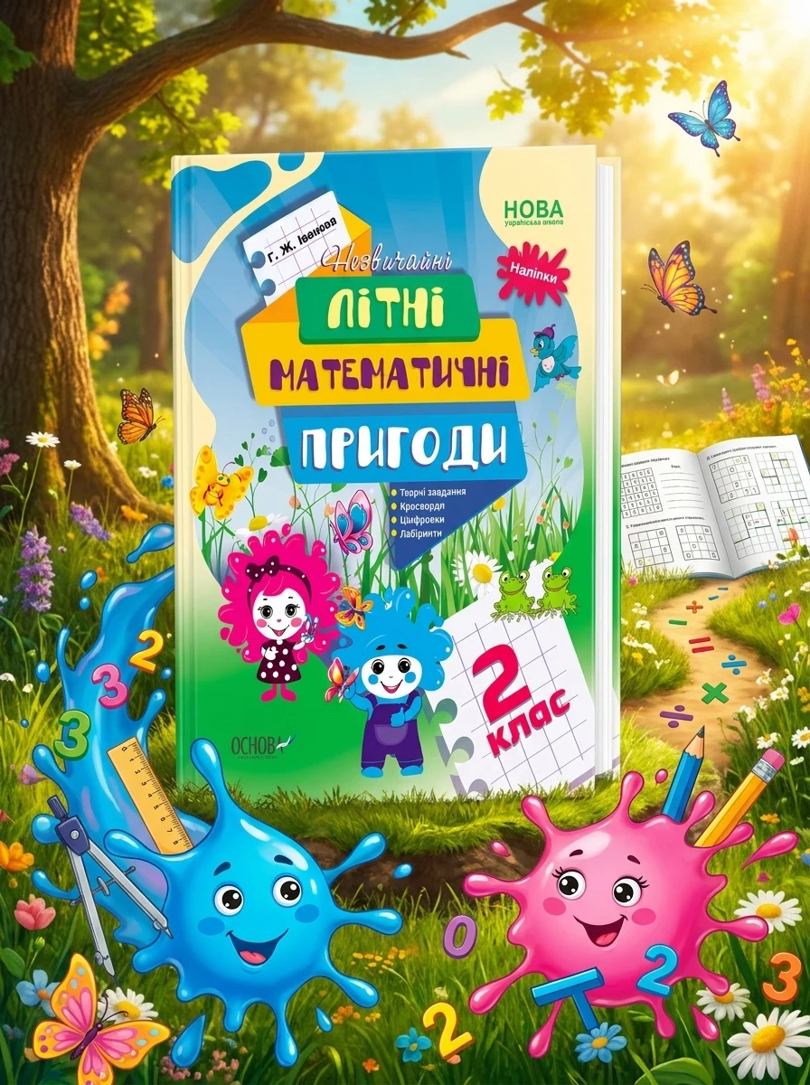 Незвичайні літні математичні пригоди. 2 клас — фото 2