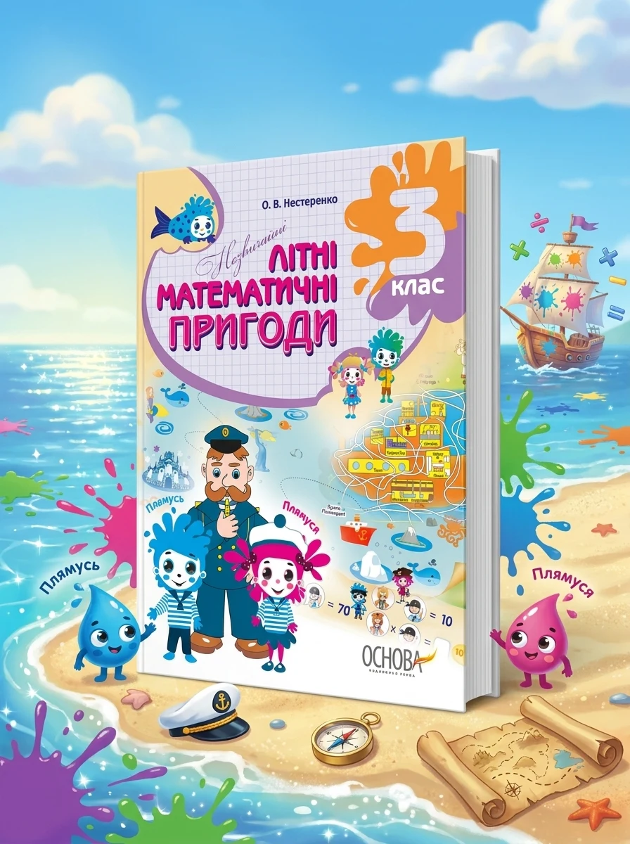 Незвичайні літні математичні пригоди. 3 клас — Книги зі шкільної програми