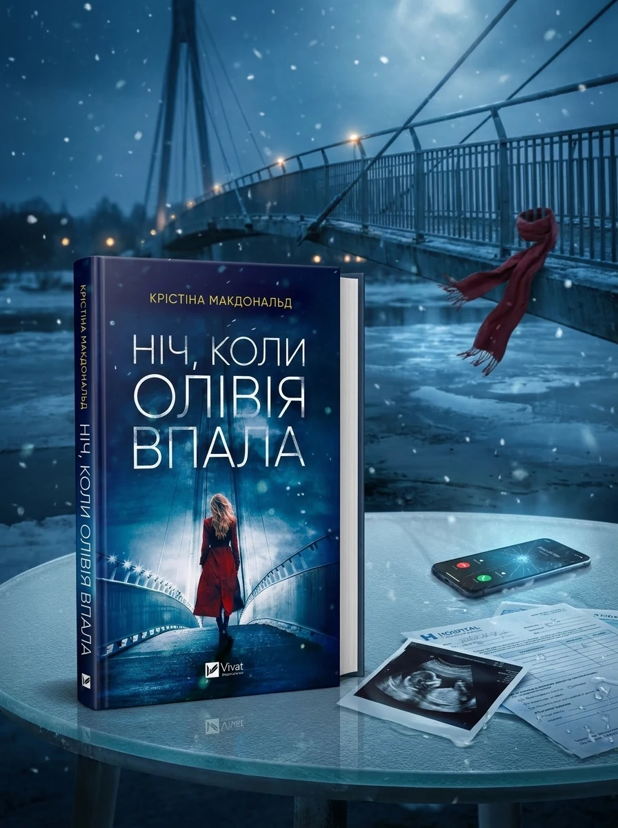 Ніч, коли Олівія впала (м'яка обкладинка) — Зарубіжні трилери