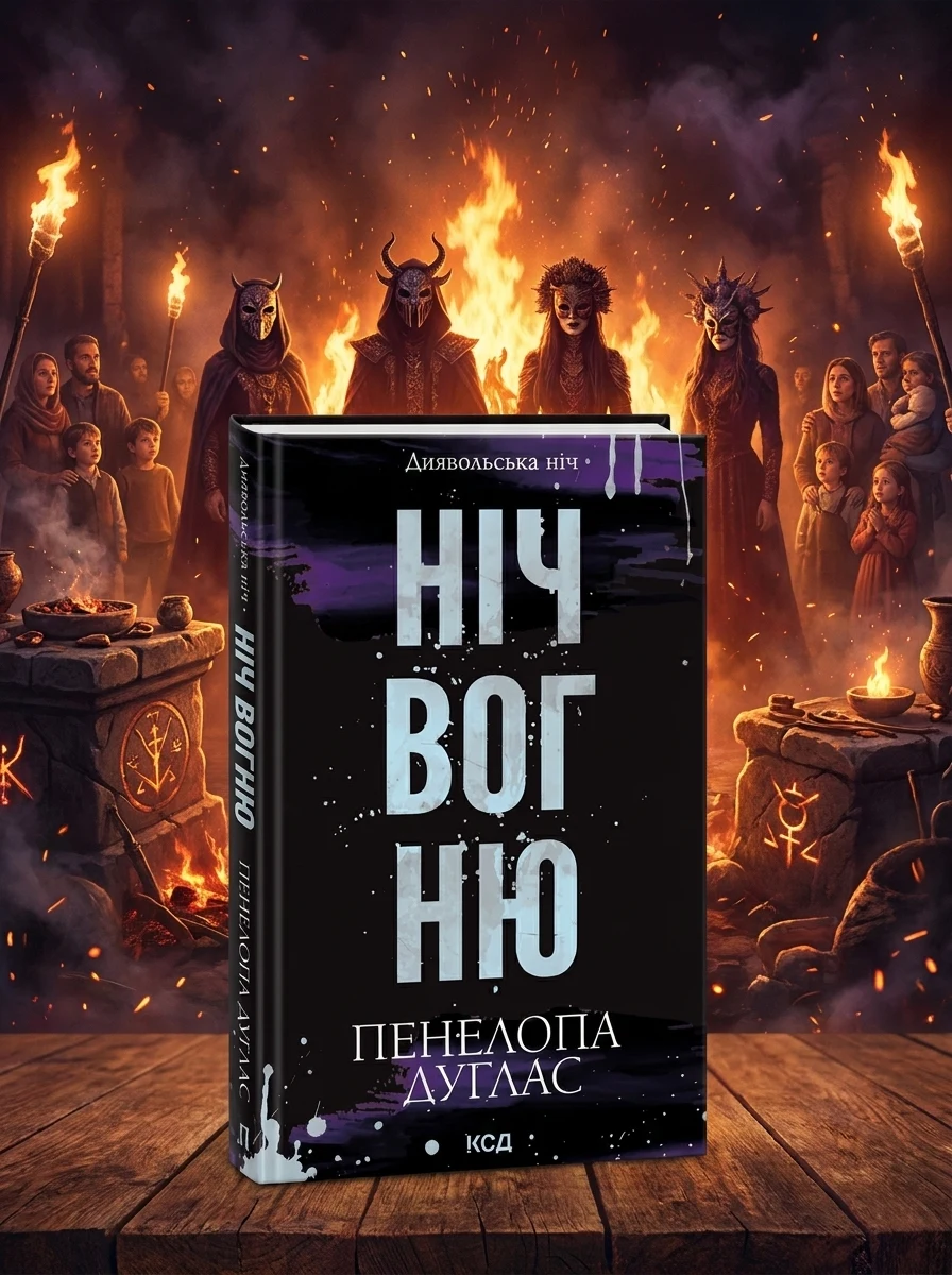 Ніч вогню — Зарубіжні любовні романи
