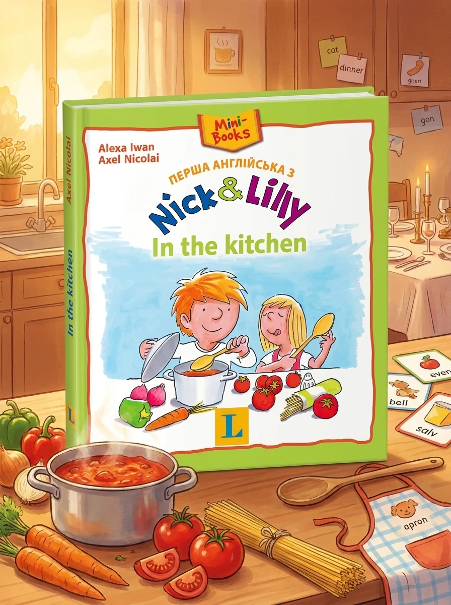 Nick and Lilly. In the Kitchen — Розвивальні книги